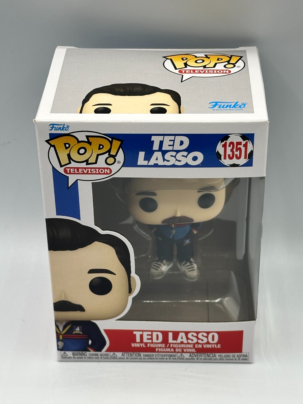 Pop Television Ted Lasso 3.75 Inch Action Figure - Ted Lasso #1351 + PROTECTOR