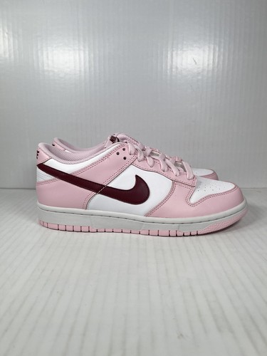 Nike Dunk Low Pink Foam Red White GS Sz 5.5Y/7W CW1590-601