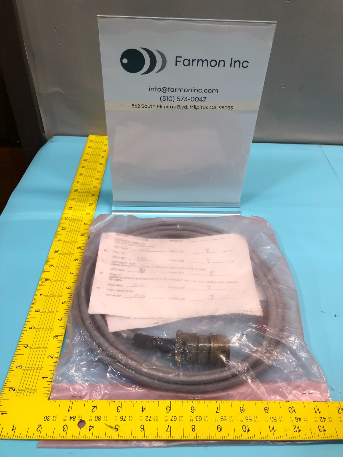 SCHLUMBERGER A3165550002 X Phasing Cable, 160557