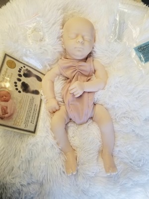   Realborn Reborn kit Aria Sleeping  w/ body and extras  