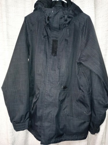Ski Blue Gray Jacket Coat  Parka L