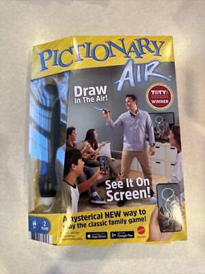 Pictionary Air! Mattel Updated Classic Family Fun Interactive Game! BRAND NEW