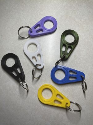 3D Printed Fidget Spinner Keychain