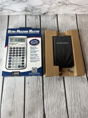 Calculated Ultra Measure Master 8025 Metric Calculator Open Box