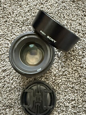 Sony A 50mm F1.4 Alpha Mount Autofocus Normal Prime Lens SAL50F14
