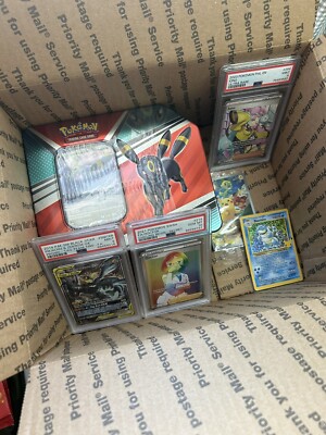 Premium Pokémon Box -Guaranteed PSA or CGC 8+. $50 Value!