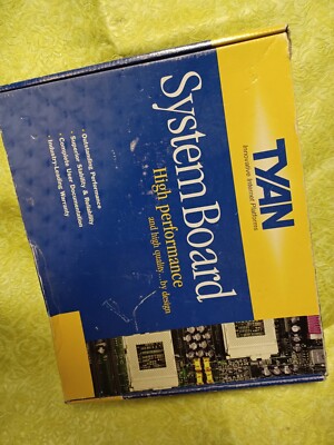 Tyan S2510 Dual Socket CPU Motherboard Intel Pentium 3 