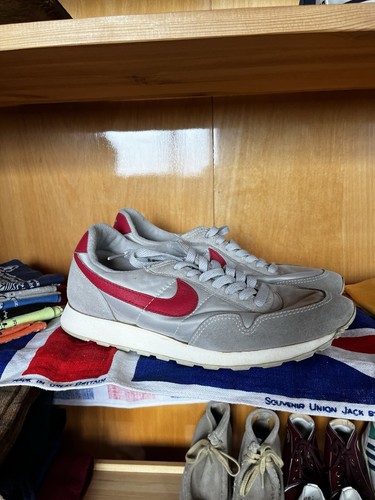 ウェア VINTAGE NIKE SPORT SPORT 80s MADE IN USA Vintage Nike Running Shoes 70s 80s White Gray With Blue