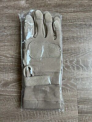 GI Ansell Tan Combat GEC (FROG) Gloves - Raptor Glove Tan SIze Large 46-409