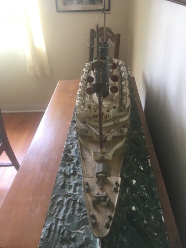 antique ship model