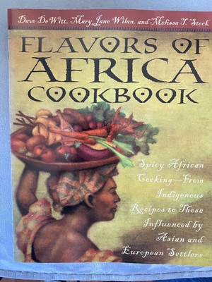 Flavors of Africa Cookbook: Spicy African Cooking - LIKE NEW