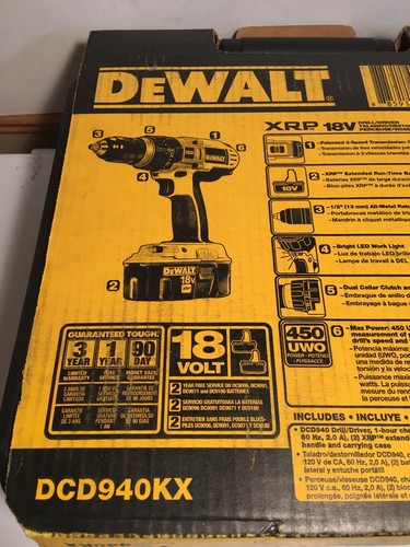 Brand New!! DeWALT 1/2