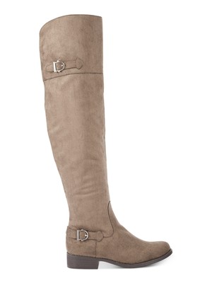 

AMERICAN RAG Женские серые ботинки с молнией Accent Adarra Round Toe Block Heel Boots, Серый, AADARRA