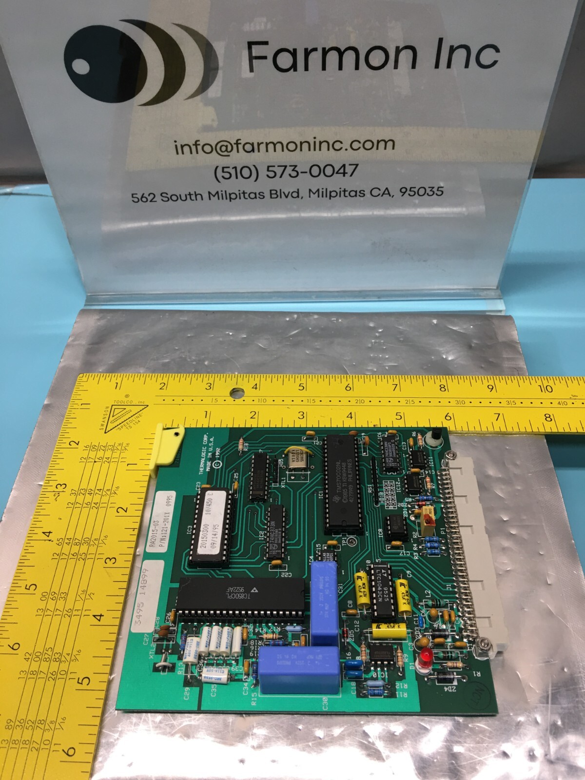 Thermalogic 121-201X Temperature Controller PCB Board, 152914