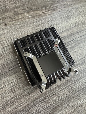 Alpenfohn Black Ridge Intel & AMD 92mm Low Profile CPU Air Cooler (84000000156)