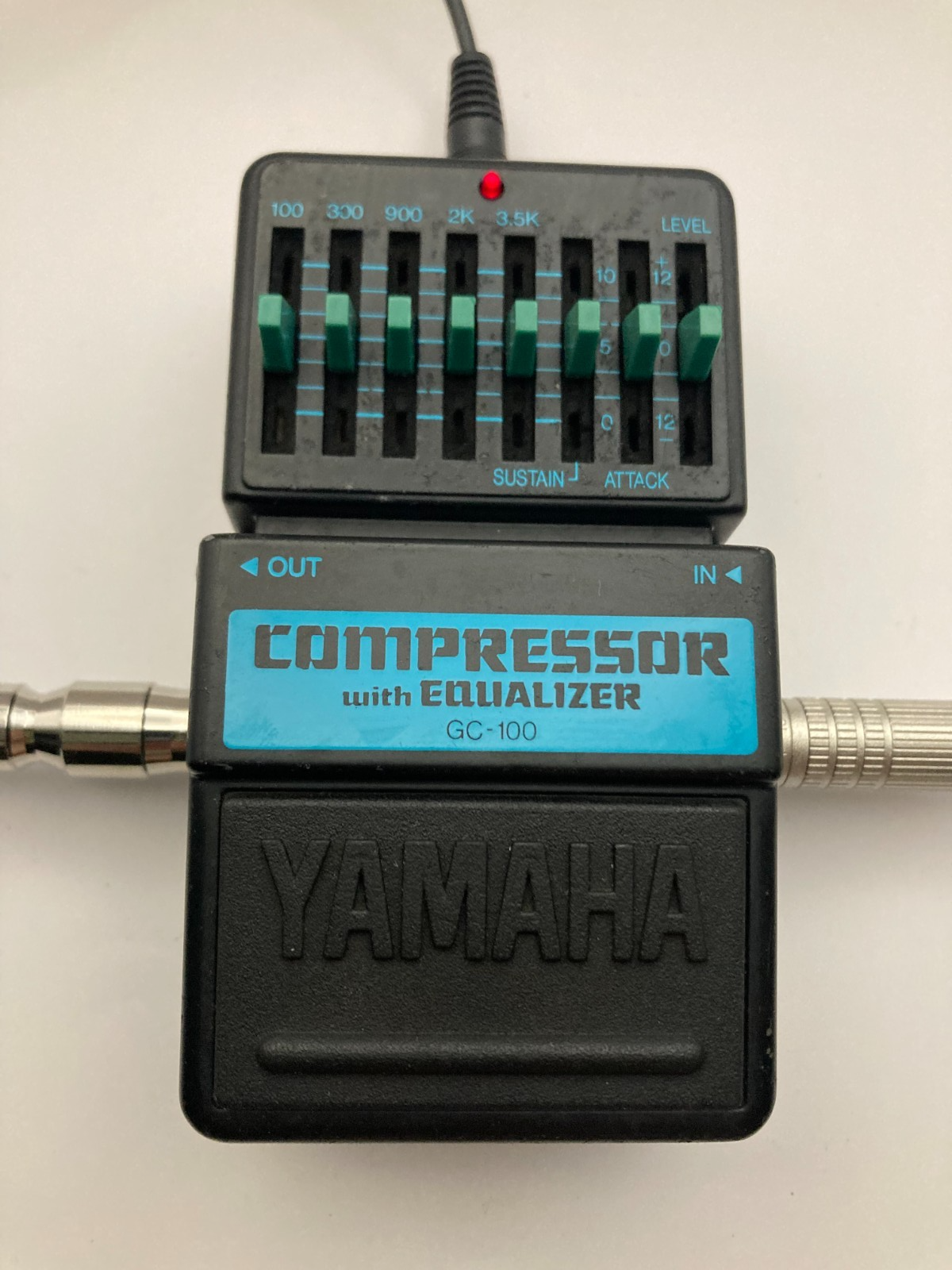 COMPRESSOR with EQUALIZER GC-100　bsxd3さん Yamaha GC-100 Compressor with Equalizer Japan Vintage