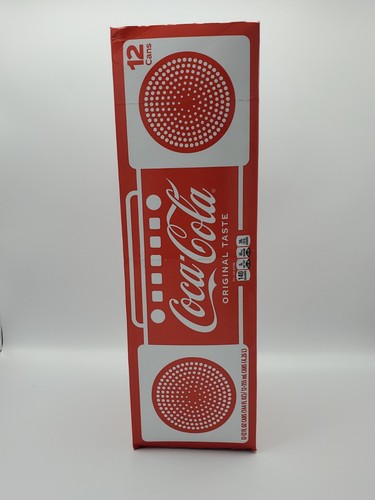 2023 Coca-Cola Coke Studio Boombox 12 Pack BOX ONLY EMPTY DIY Display