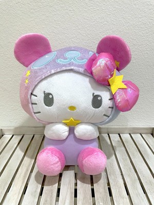 NEW RARE Sanrio Hello Kitty Pastel Panda Bear Twinkle Star Plush - Japan