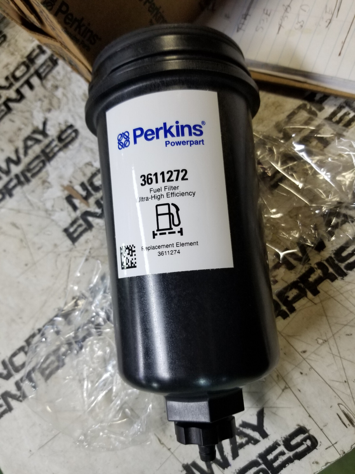PERKINS 3611272 Fuel Filter Assembly | eBay