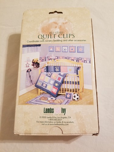 LAMBS AND IVY ALL STAR QUILT CLIPS NEW FACTORY SEALED