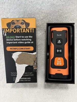 NPS Alpha Dog Trainer Anti Barking Control Device USB Cordless Rechargeable