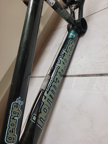 Hoffman george DIRT street flatland  bike bicycle frame 20"OLD MID SCHOOL dia