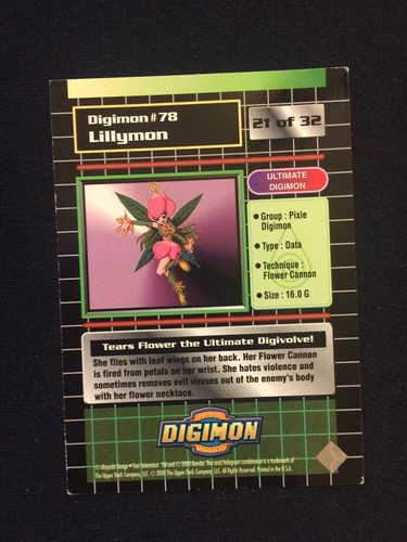 Rare Lillymon Holographic