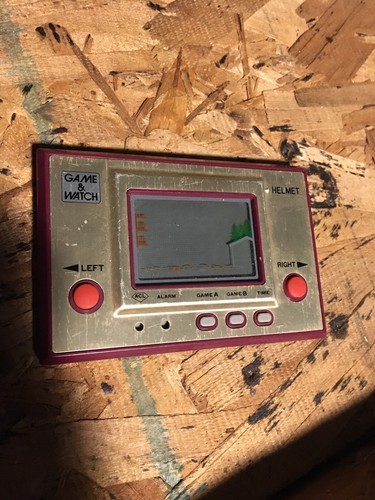 Nintendo Game & Watch Helmet (Please read description)