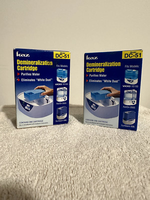 KAZ Demineralization Cartridge Model DC-51 - 1 Count, New, 2-Pack