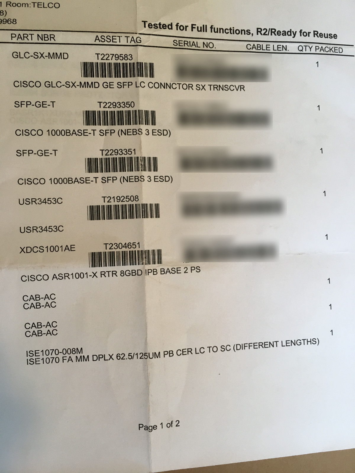 New Cisco ASR1001-X V03, 6 built-in GE, Dual P/S, 8GB DRAM SLASR1-IPB LICENSE