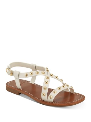 

MARC FISHER Женские Бежевые Кожаные Босоножки Fianna Toe Block Heel Slingback, Бежевый, MLFIANNA