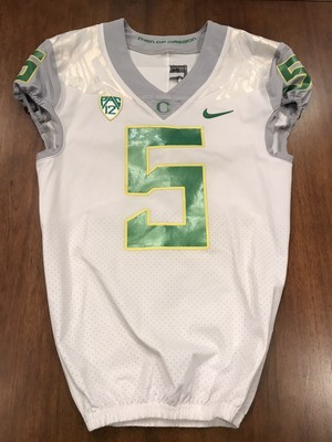 oregon ducks game worn jersey
