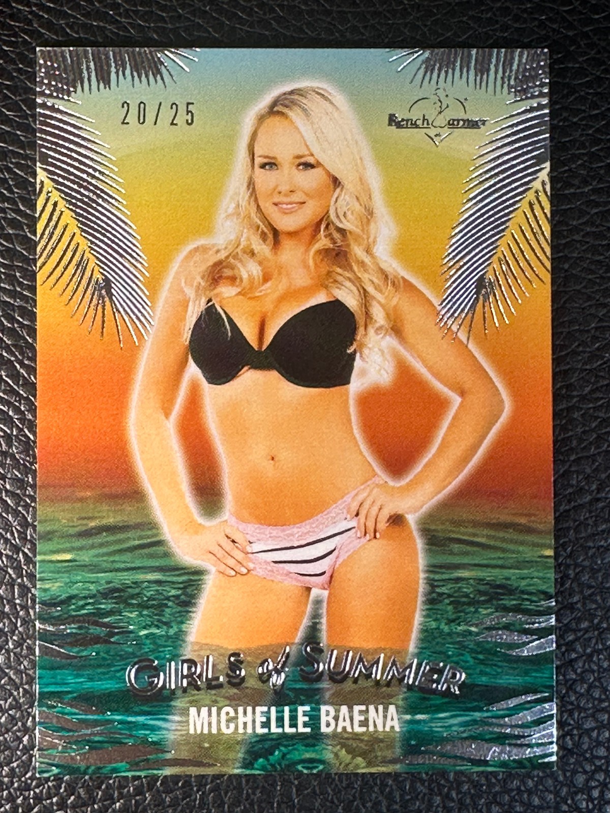 2020 Bench Warmer Girls Of Summer Silver Foil Michelle Baena 20/25