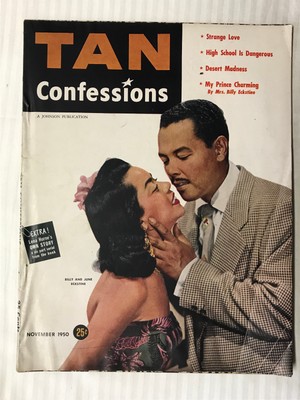 Tan Confessions #1 & #6, Vintage 1950's Black Americana, Good Condition!