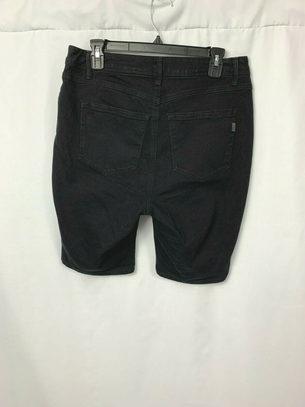 1822 Denim Women Black Denim Shorts 14W 