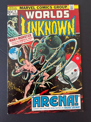 Worlds Unknown #4 - Arena (Marvel, 1973) VF