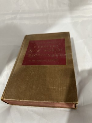 Webster s New World Dictionary Concise Edition 1959 Hardcover Preowned
