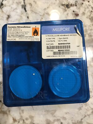 75  Millipore Nitro Cellulose Gridded Membrane Filters, 1.2µm, RAWG04700