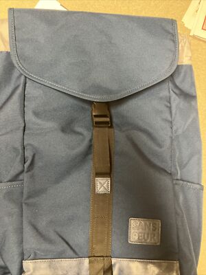 Sans Peur Navy Backpack $69.99 Original Price. New. On Sale