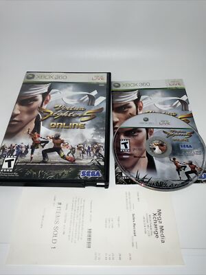 Virtua Fighter 5: Online (Microsoft Xbox 360, 2007) Complete