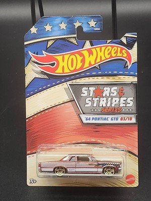 Hot Wheels, Stars & Stripes Series, Pontiac GTO x's 2, AMC Javelin AMX