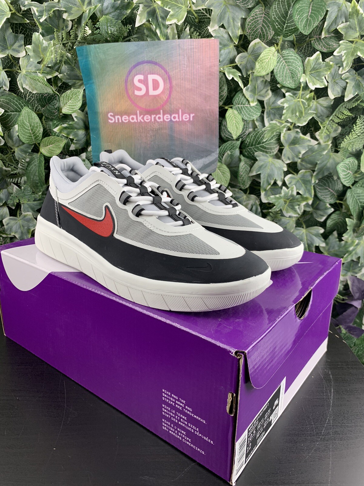 Nike SB Nyjah Free 2 Spiridon Black 