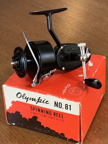Vintage Olympic Model 81 Spinning Reel and Spare Spool | eBay