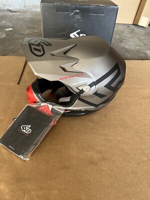 6D Helmets  Youth ATR-1 Large Silver