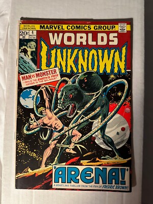 Worlds Unknown #4  Comic Book