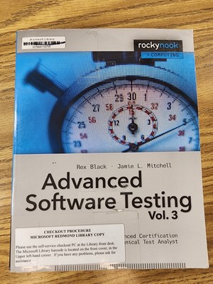 Advanced Software Testing Vol.3 Rocky Computing Book PB