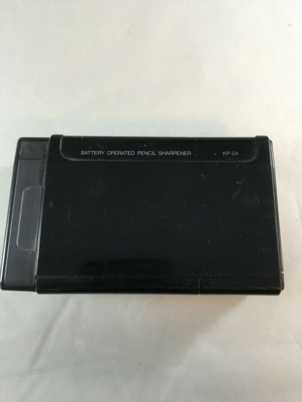 Vintage Panasonic Battery Operated BLACK Pencil Sharpener Model KP-2A