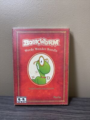 New Bookworm Wordy Wonder Bundle: Three Game Collection PopCap Computer PC/Mac 