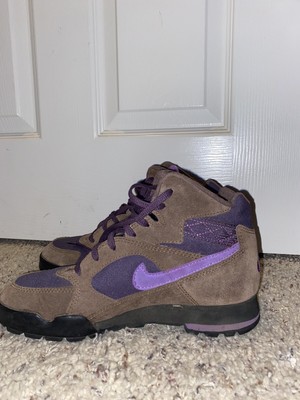 purple acg boots