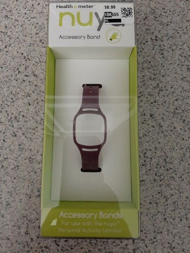 NUYU Accessory Band ☆NEW☆ HEALTH O METER Activity Monitor